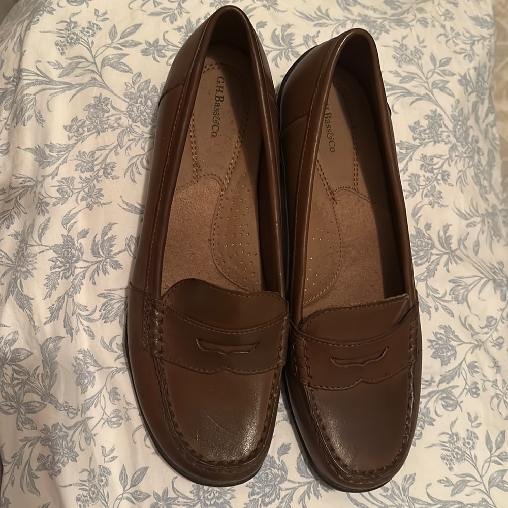 Bass Antoinette penny loafer, women’s, brown, size 10M